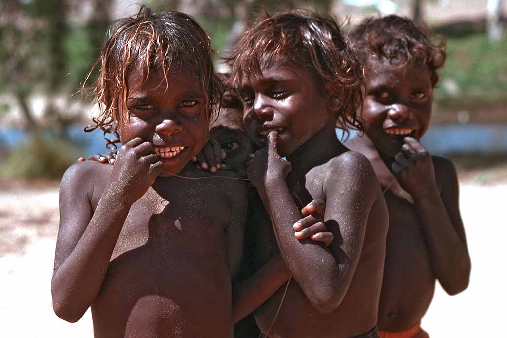 Kids from Umbakumba