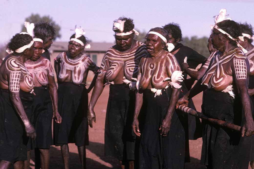 Central Australia Aboriginal Dancing Northern Territory Australia Ozoutback