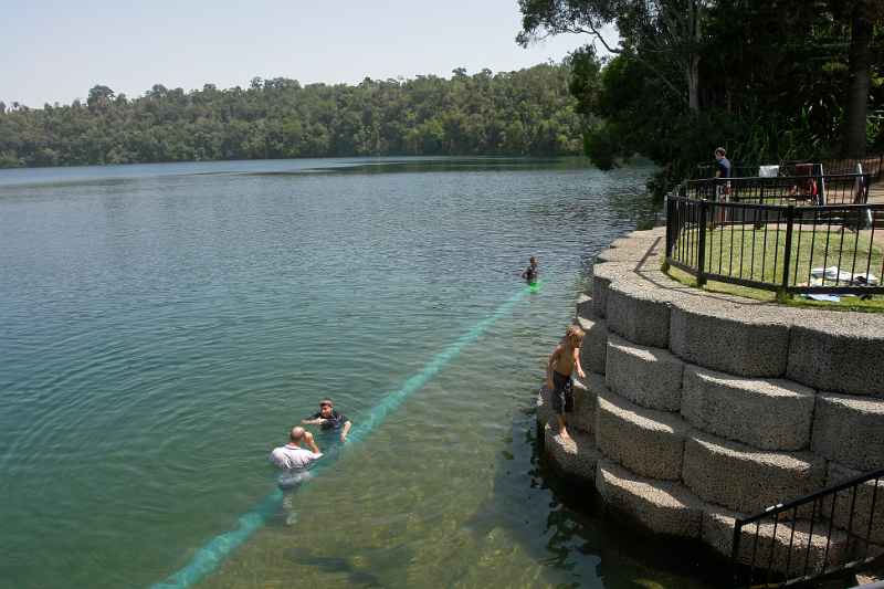 Swim in Lake Eacham