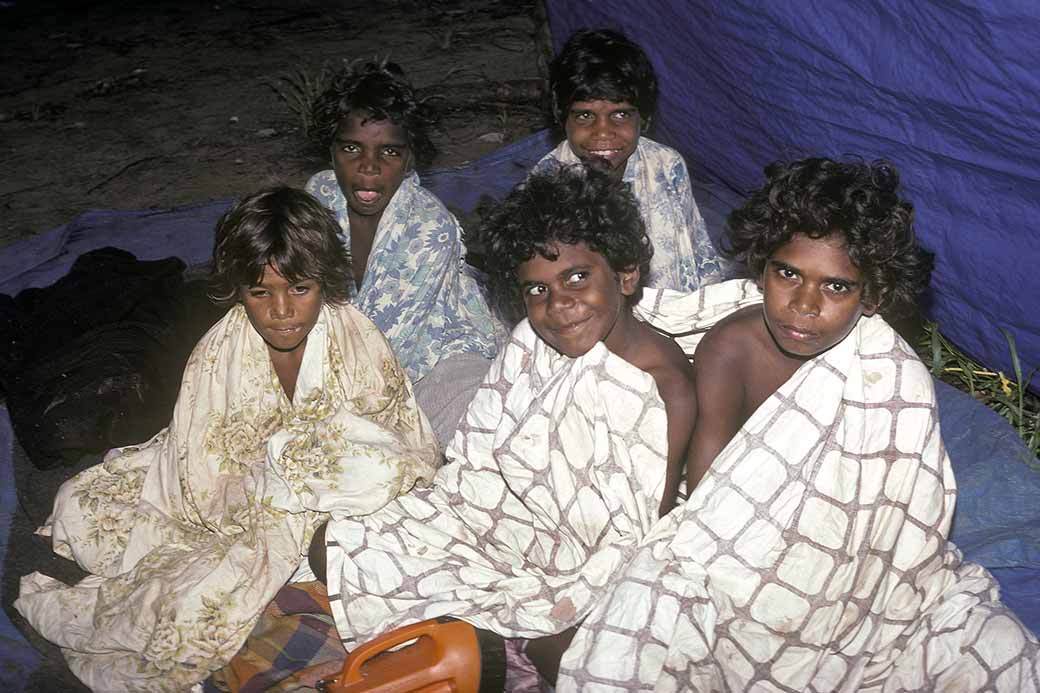 Daru in their camp