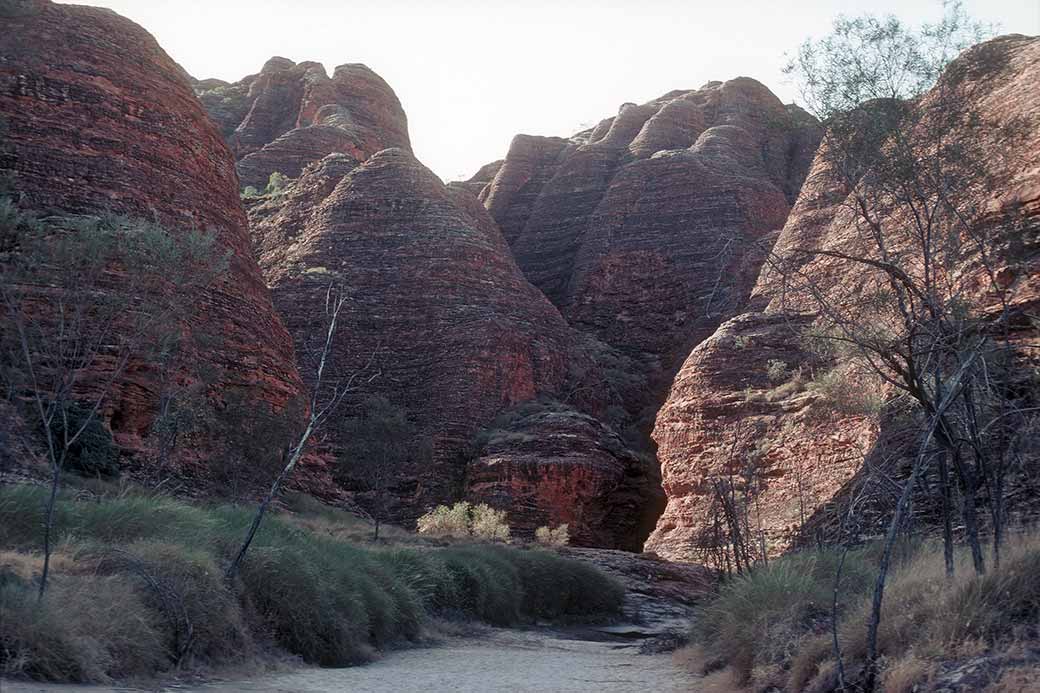 Cathedral Gorge view