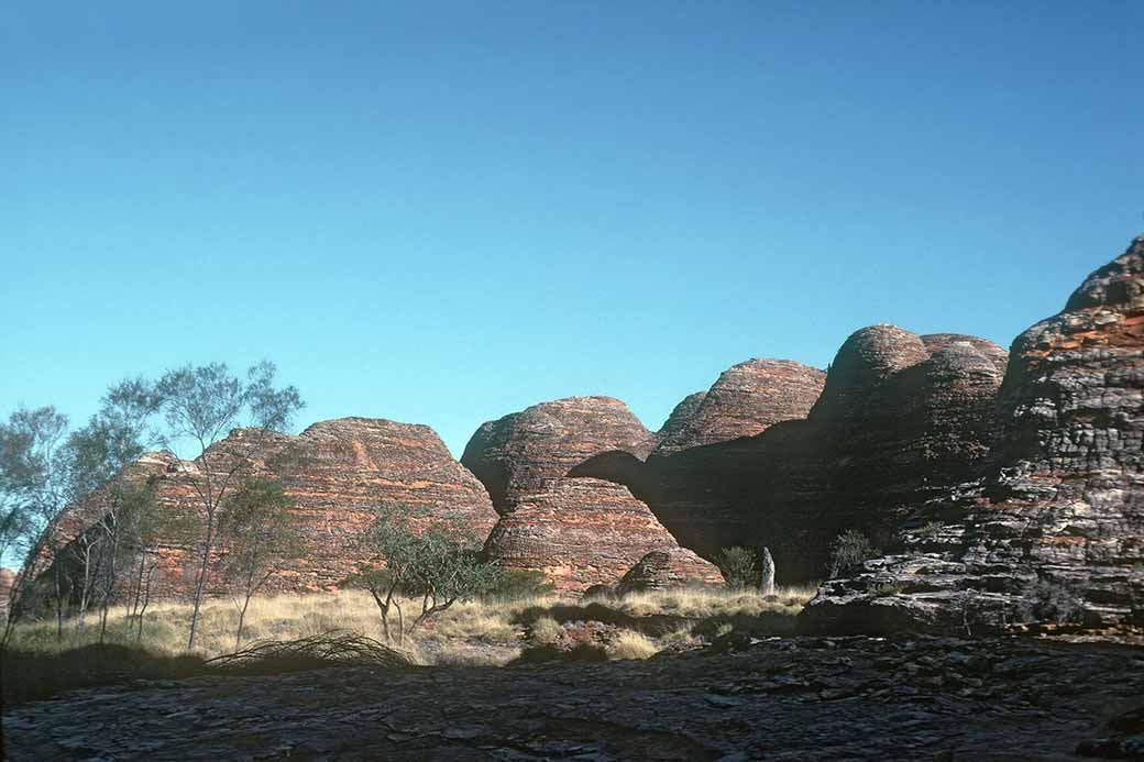 Typical rock domes