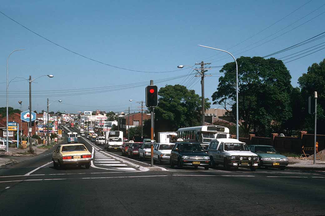 Road in Parramatta