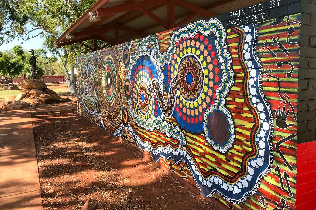 Aboriginal art work, Halls Creek