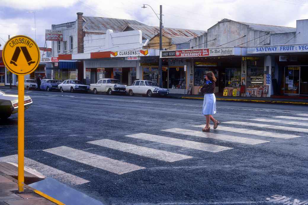 Pedestrian crossing, Manjimup