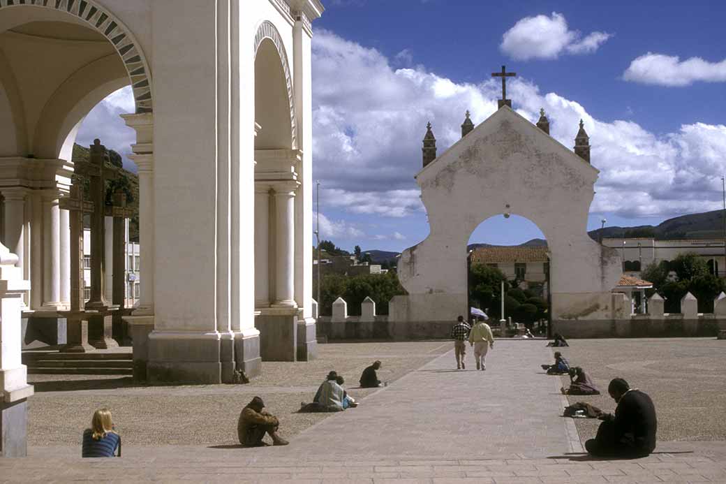 Basilica courtyard