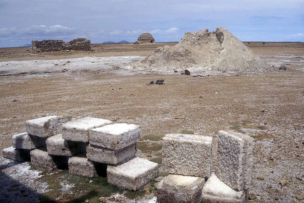 Salt mine near Uyuni