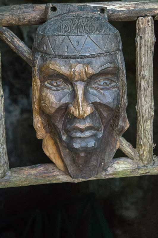 Taíno mask, Baracoa