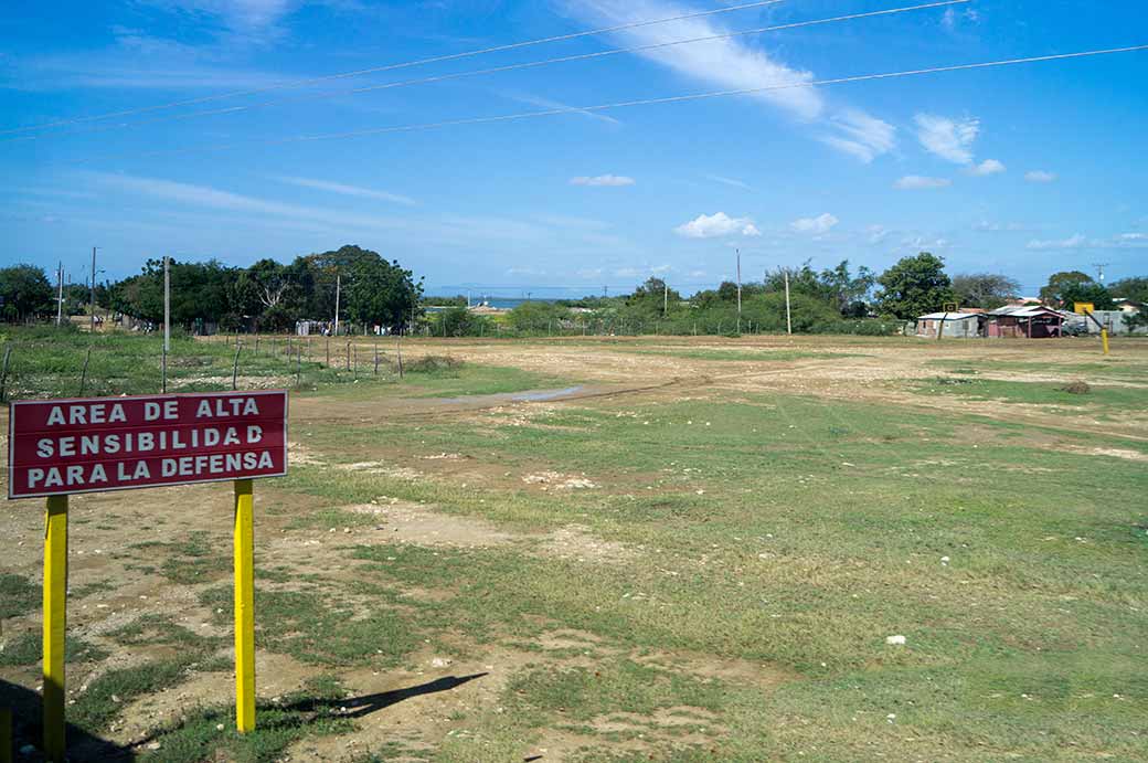 Defence area, Guantánamo Bay