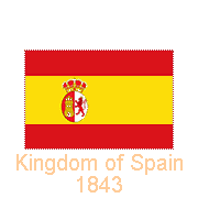 Kingdom of Spain, 1843