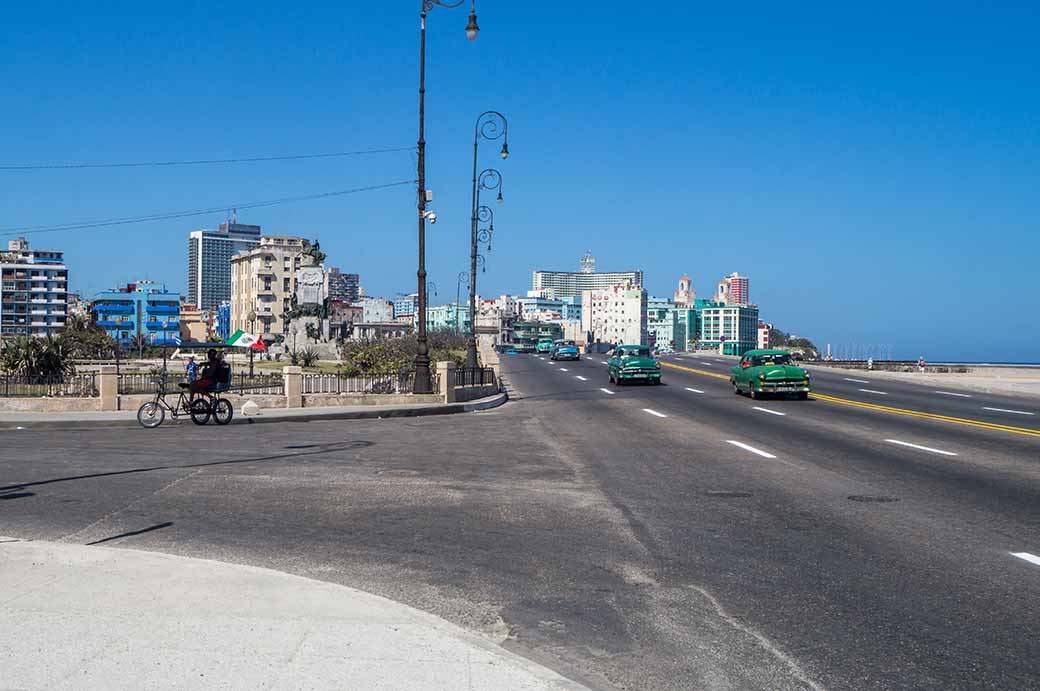 Along the Malecón, Havana