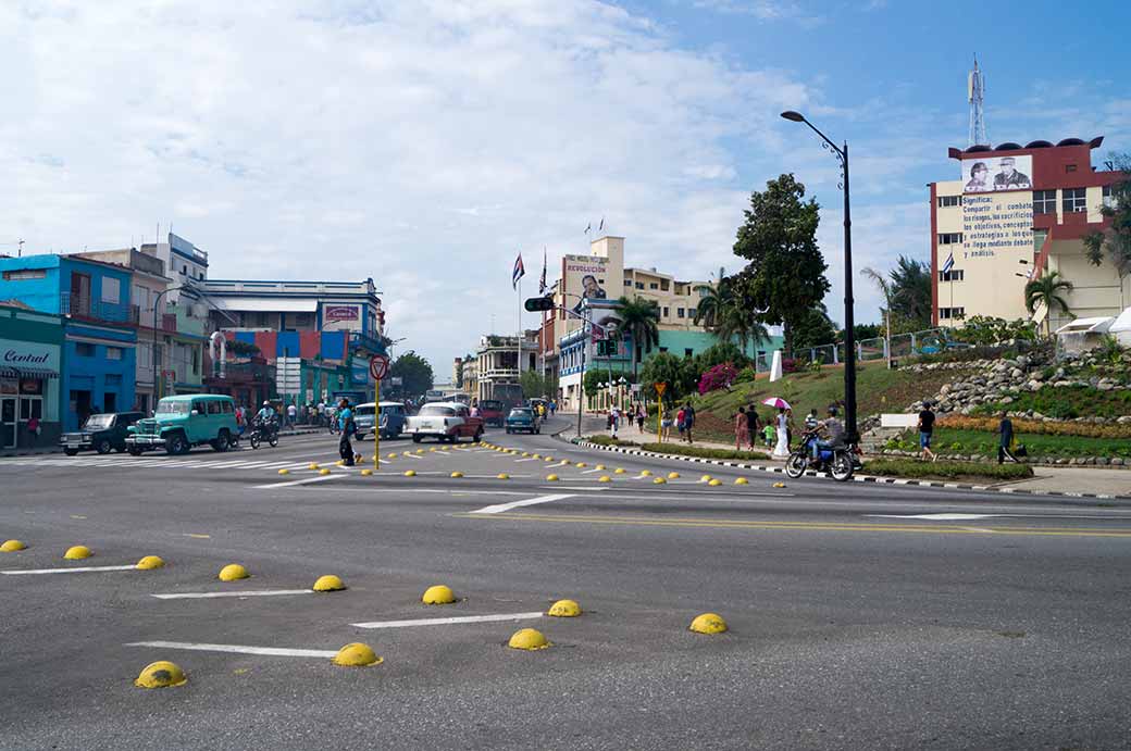 Street junction, Santiago de Cuba