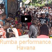 Rumba performance, Havana
