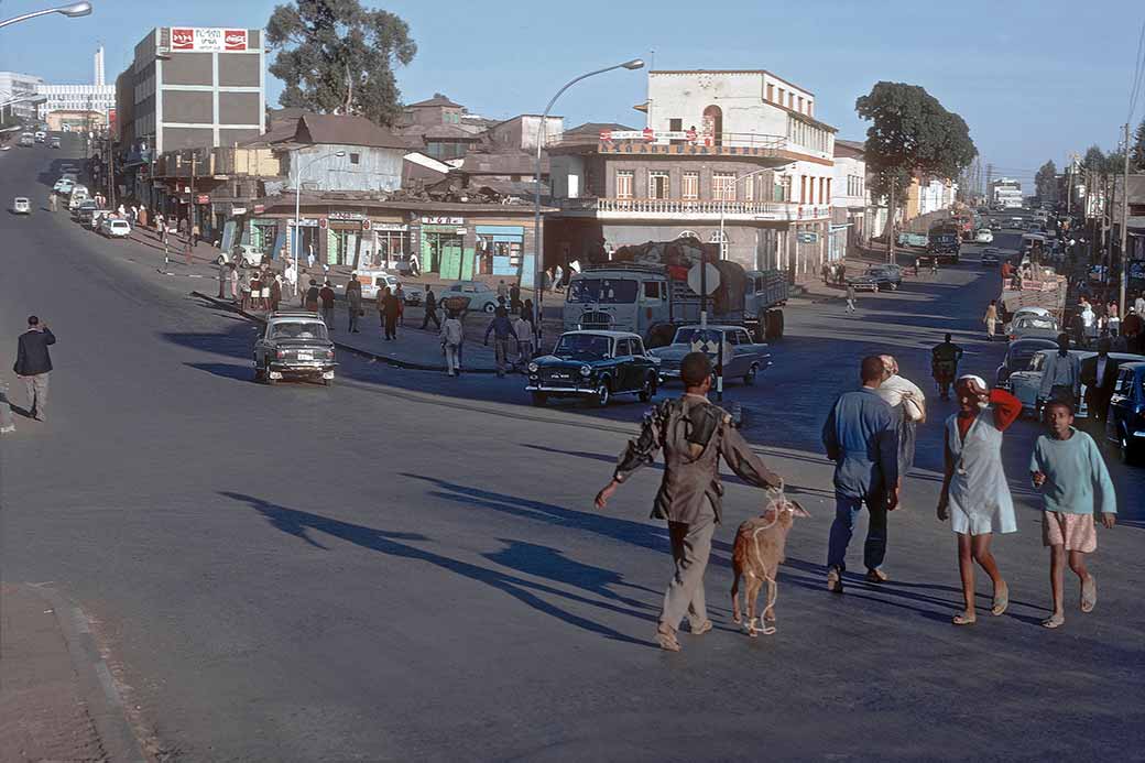 Addis Ababa street corner