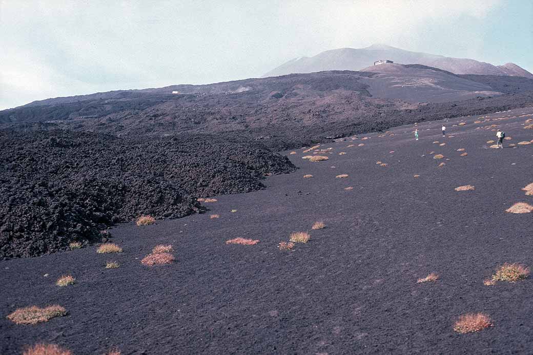 Lava field, Mt. Etna