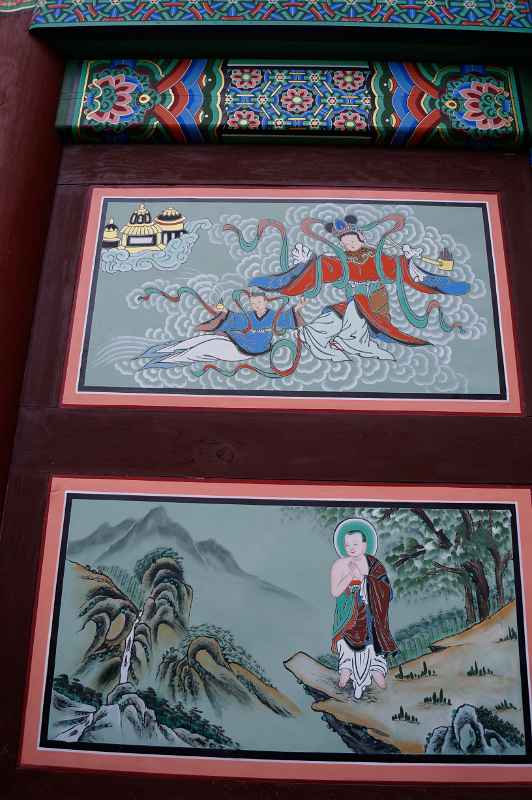 Jebiwon temple paintings
