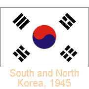 South and North Korea, 1945