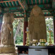 Three ancient Buddhas