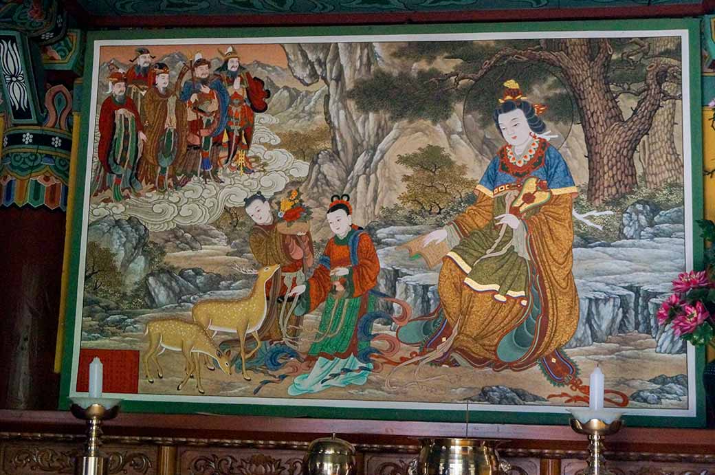 Painting in Guksa-dang