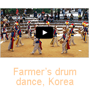 Farmer’s drum dance, Korea