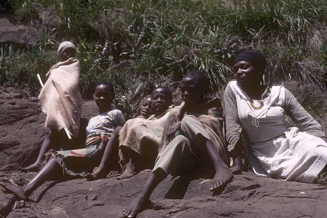 Basotho children