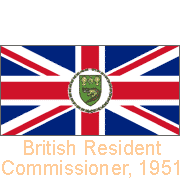 British Resident Commissioner, 1951