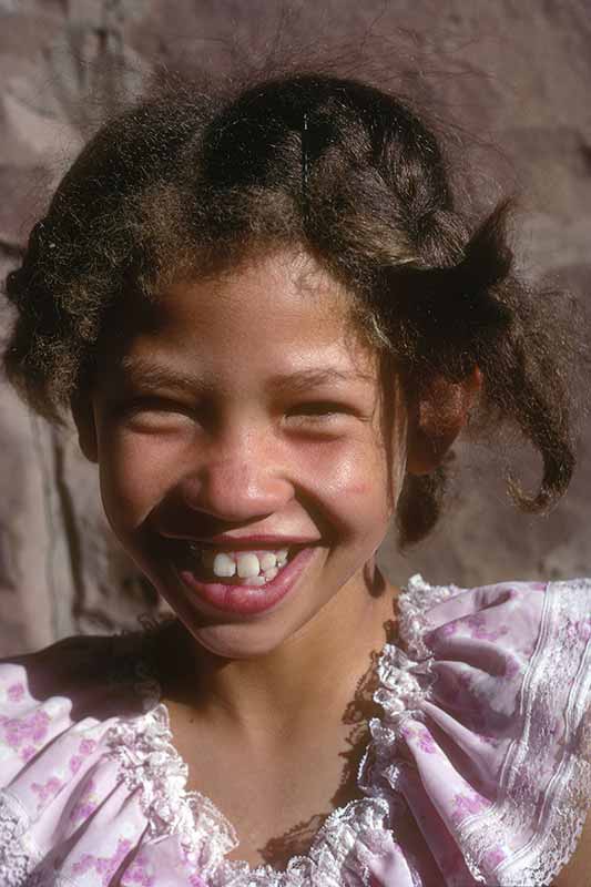 Young girl of Mpiti