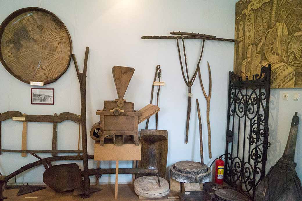 Ethnology Museum display, Soroca