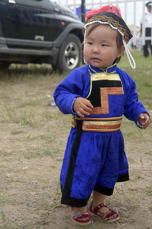 Little Buryat girl