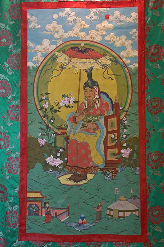 Mongolian noblewoman