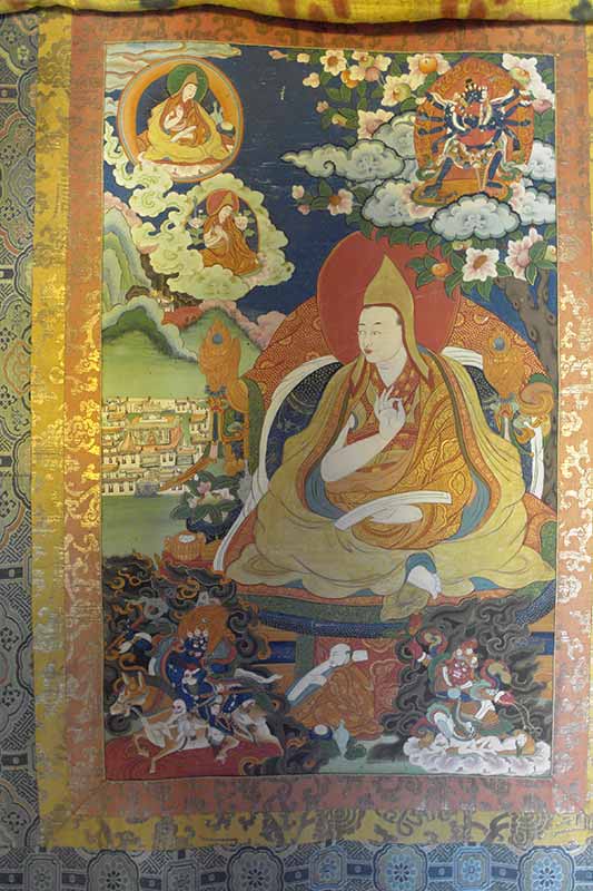 Dalai Lama Thangka