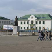 Town square of Khovd