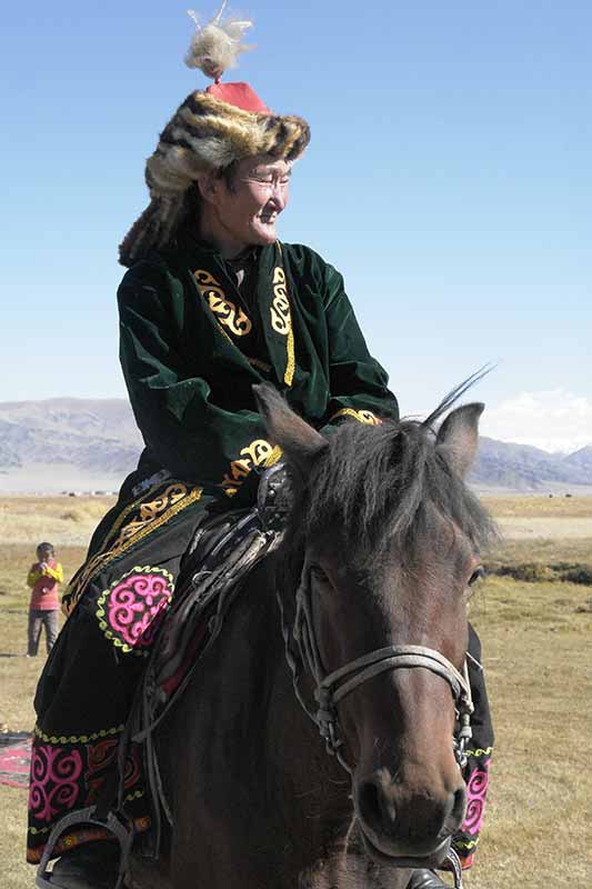 Kazakh horseman