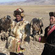 Kazakh eagle hunters