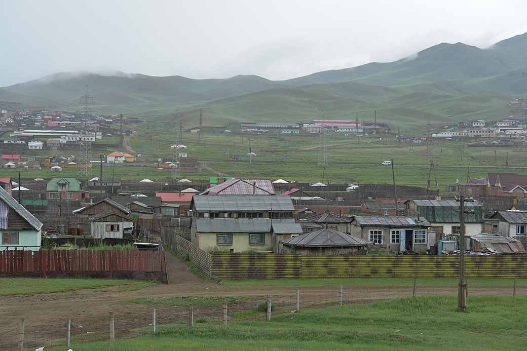 Approaching Ulaanbaatar