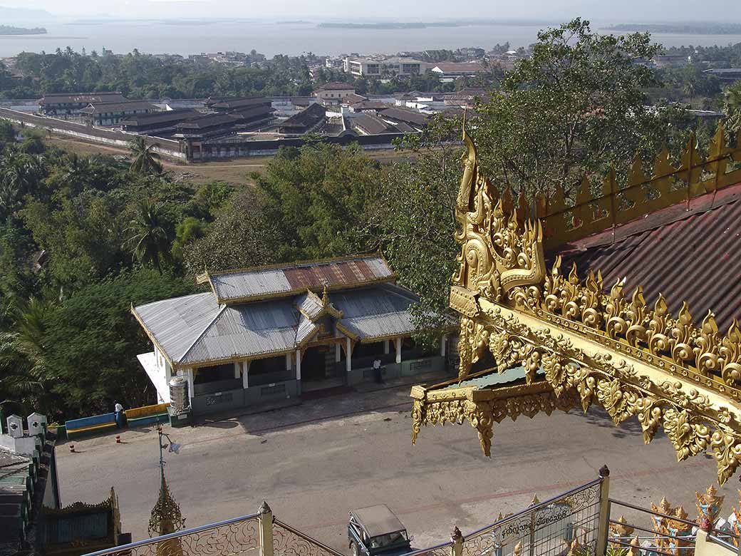View from the shrine