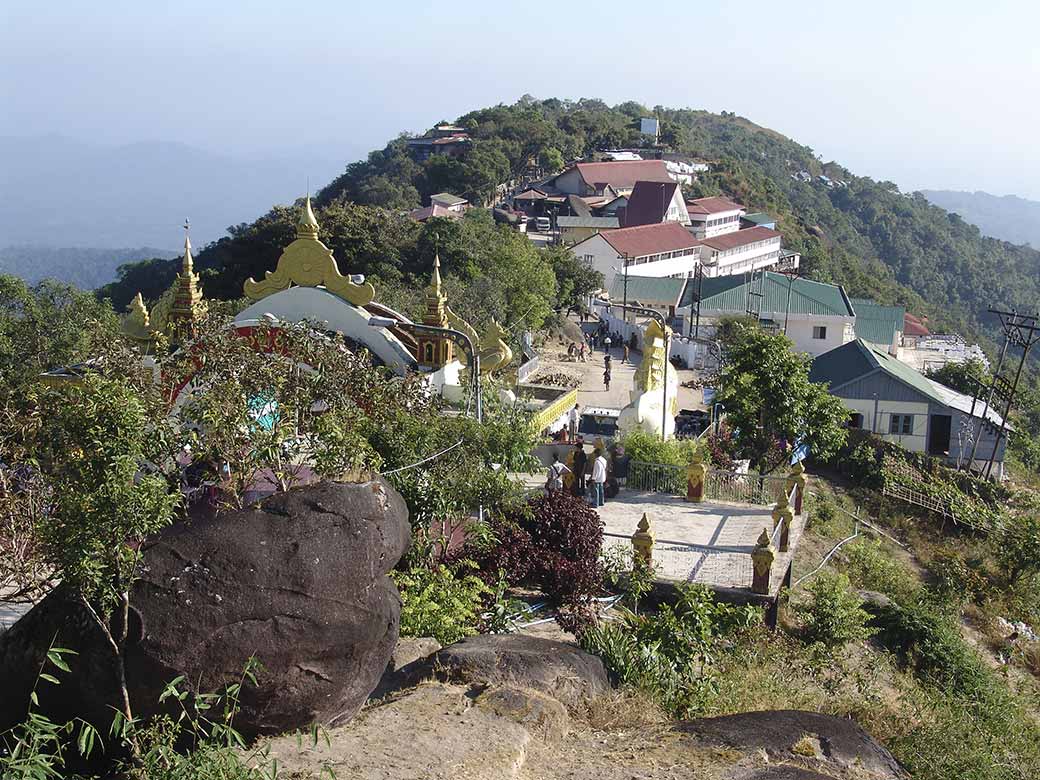 View in Kyaiktiyo