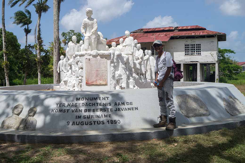 Monument to Javanese, Mariënburg