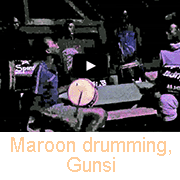Traditional Maroon drumming, Suriname