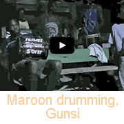 Traditional Maroon drumming, Gunsi