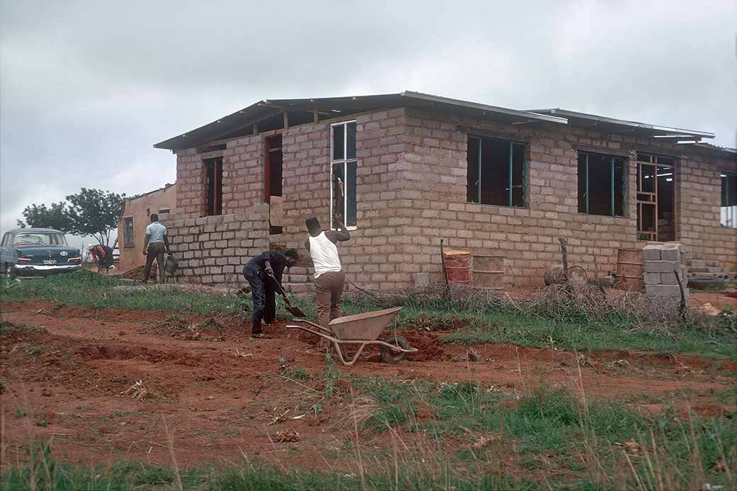 House being built