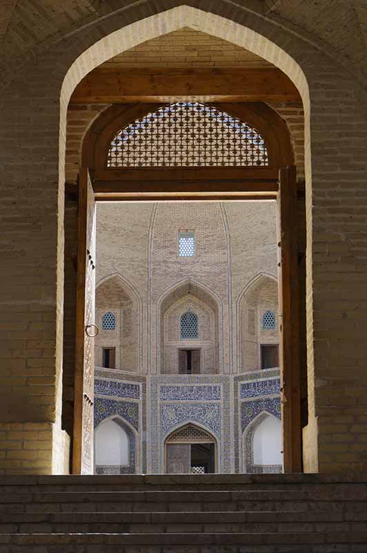 Mir-i-Arab Madrasah gate