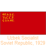 Uzbek Socialist Soviet Republic, 1929