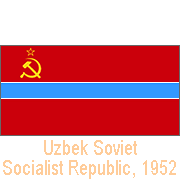 Uzbek Soviet Socialist Republic, 1952