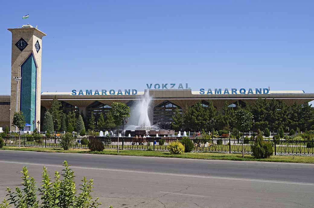 Railway station, Samarkand