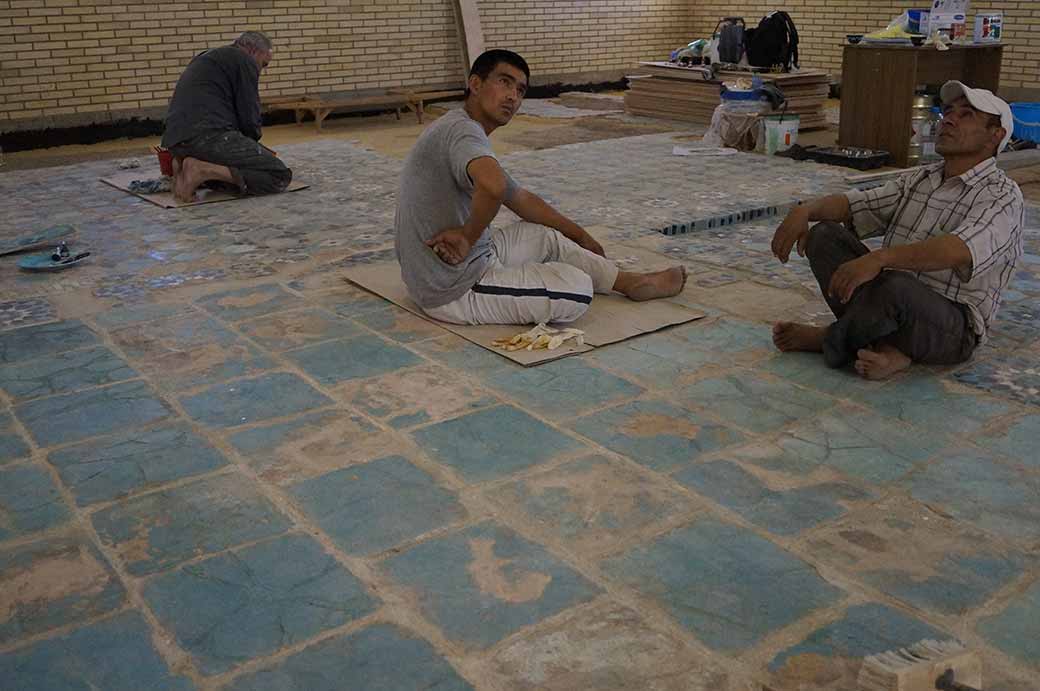 Restoring the mosaics