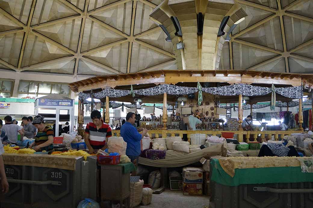 Inside Chorsu Bazaar