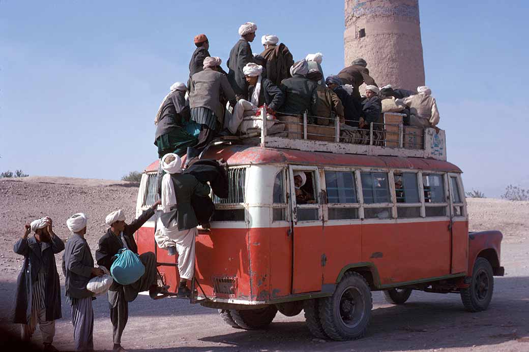 Afghan bus travel