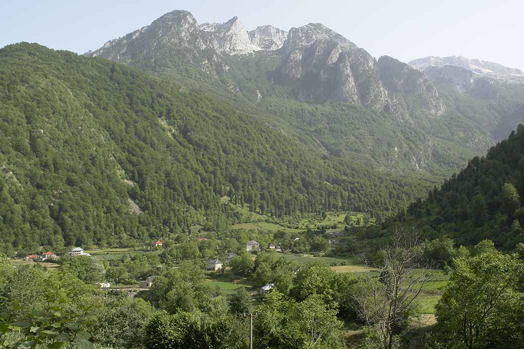 Albanian Alps near Dragobi