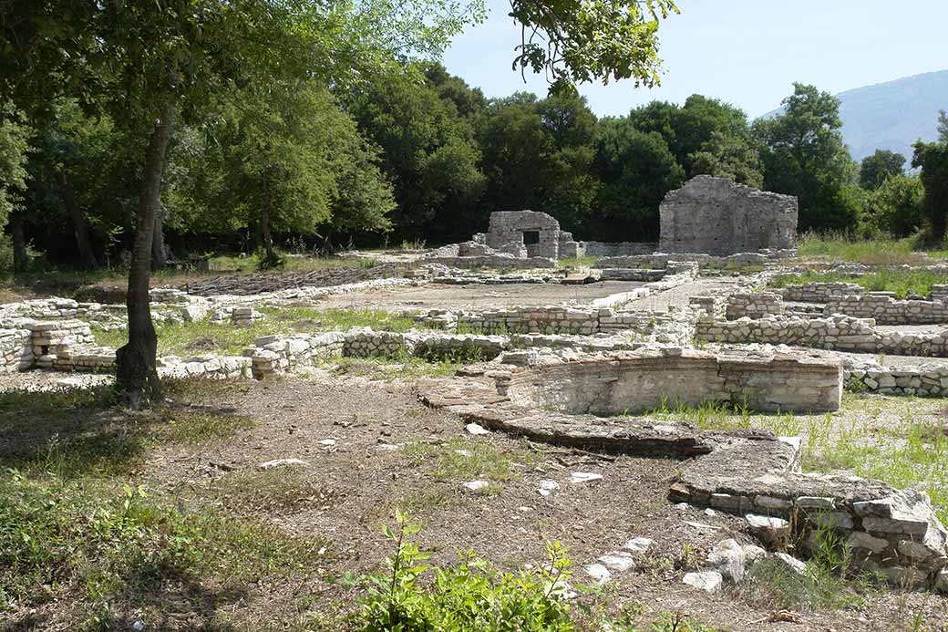 Triconch Palace, Butrint